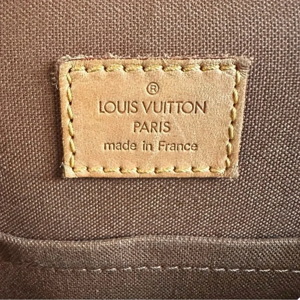 💯Authentic Louis Vuitton Brown Monogram Crossbody Bag certified by poshmark - Picture 16 of 16